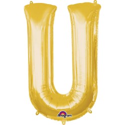 Letter U Gold Letter U Gold