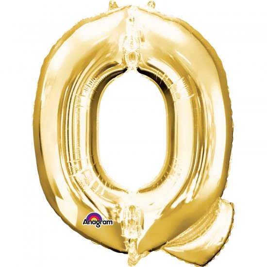 Letter Q Gold