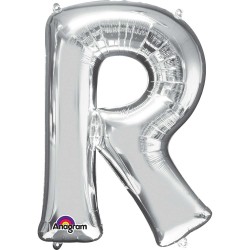 Letter R Silver Letter R Silver