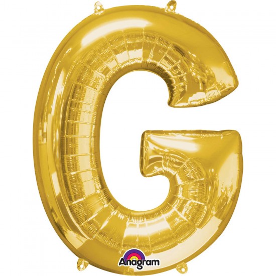 Letter G Gold