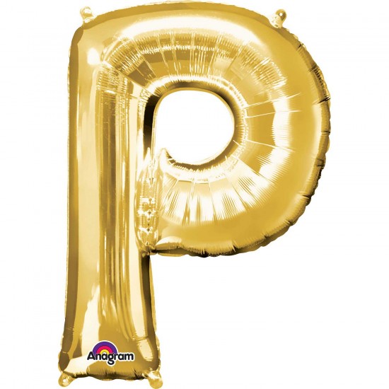 Letter P Gold