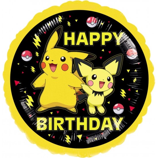 Pokémon Happy Birthday Foil Balloon 18 inch