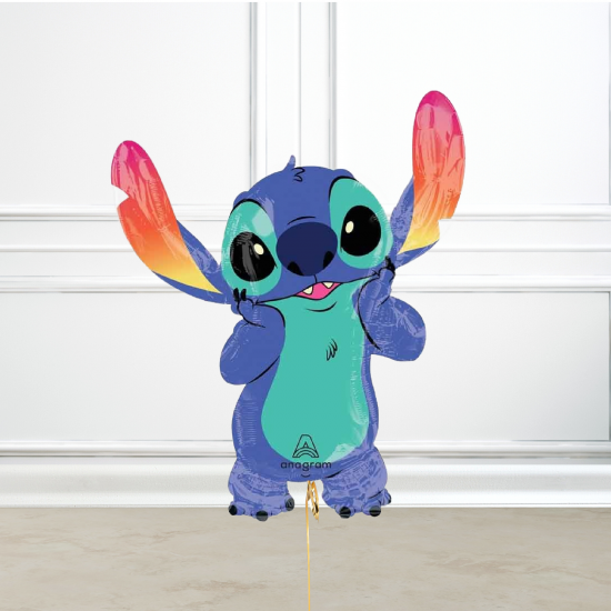 Disney Stitch Shaped Super Size Foil Balloon - 83cm