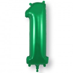 Green Jumbo Number 1 Balloon Green Jumbo Number 1 Balloon