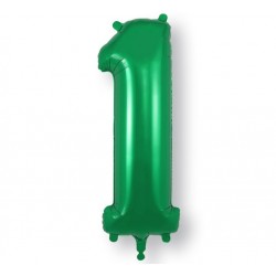 Green Jumbo Number 1 Balloon Green Jumbo Number 1 Balloon