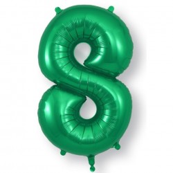 Green Jumbo Number 8 Balloon Green Jumbo Number 8 Balloon