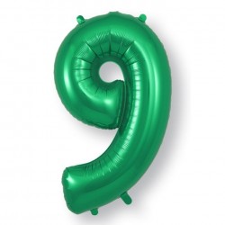 Green Jumbo Number 9 Balloon Green Jumbo Number 9 Balloon