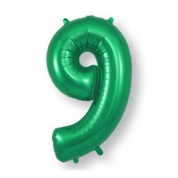 Green Jumbo Number 9 Balloon Green Jumbo Number 9 Balloon