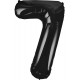Black  Jumbo Number 7 Balloon