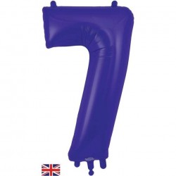 Purple Jumbo Number 7 Balloon Purple Jumbo Number 7 Balloon