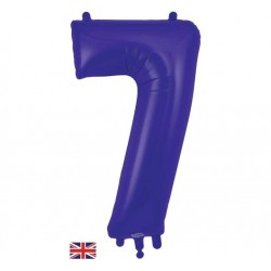 Purple Jumbo Number 7 Balloon Purple Jumbo Number 7 Balloon