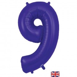 Purple Jumbo Number 9 Balloon Purple Jumbo Number 9 Balloon