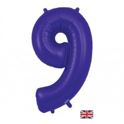 Purple Jumbo Number 9 Balloon Purple Jumbo Number 9 Balloon