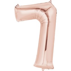 Number 7 Rose Gold Number 7 Rose Gold