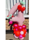 Number Balloon Display with Cherry on Top Number Balloon Display with Cherry on Top