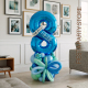 Custom Name Foil Number Balloon Stuck