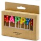 Rainbow Happy Birthday Candle