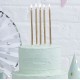 Gold Tall Candles