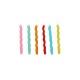 Rainbow Wave Birthday Candles Rainbow Wave Birthday Candles