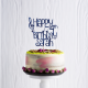 Personalised Musical Notes Happy Birthday Cake Topper