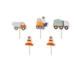 Construction Vehicle Birthday Candles Construction Vehicle Birthday Candles