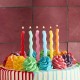 Rainbow Wave Birthday Candles Rainbow Wave Birthday Candles