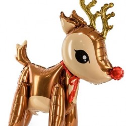 Glossy Reindeer Foil Balloon Glossy Reindeer Foil Balloon