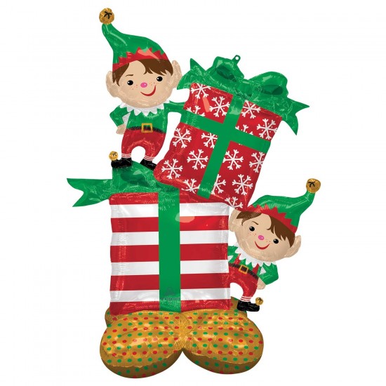 Giant 3D Standing Nutcracker Foil Balloon Standing Christmas Balloon