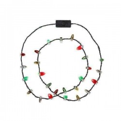 Festive Flashing Rainbow Necklace Festive Flashing Rainbow Necklace