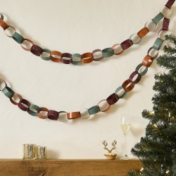 48 Christmas Star Paper Chains
