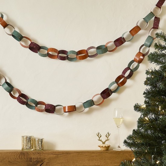 48 Christmas Star Paper Chains