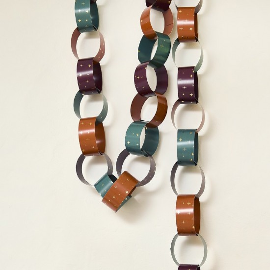 48 Christmas Star Paper Chains