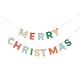 Colourful Merry Christmas Bunting