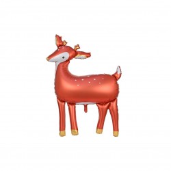 Standing Cute Reindeer Foil Balloon Standing Cute Reindeer Foil Balloon