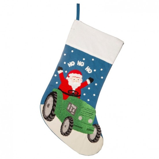 Embroidered Christmas Stocking