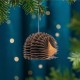 Honeycomb Hedgehog Hanging Decoration