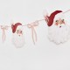 Santa and Bow Garland