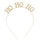 Ho Ho Ho Christmas Headband
