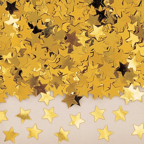 Stardust Gold Metallic Confetti