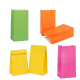 10 Assorted Neon Coloured Paper Party Bags