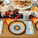 Racing Car Wheel Party Plates