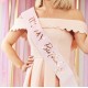 Pink Ombre Rose Gold Birthday Sash