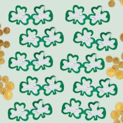 St Patrick's Day Paper Glasses St Patrick's Day Paper Glasses