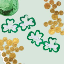 St Patrick's Day Paper Glasses