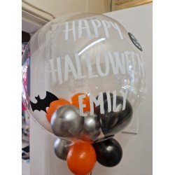 Personalised Halloween Bubble Balloon Personalised Halloween Bubble Balloon