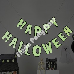 Glow in the Dark Halloween Banner