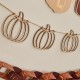 Pumpkin Wooden Garland 2m Pumpkin Wooden Garland 2m