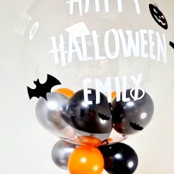Personalised Halloween Bubble Balloon Personalised Halloween Bubble Balloon