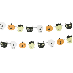 Spooky Friends Card Garland 2m Spooky Friends Card Garland 2m