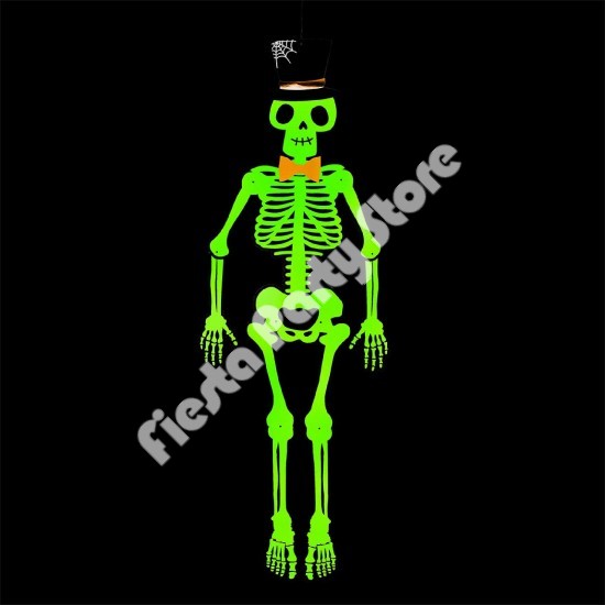 Glow In The Dark Hanging Skeleton